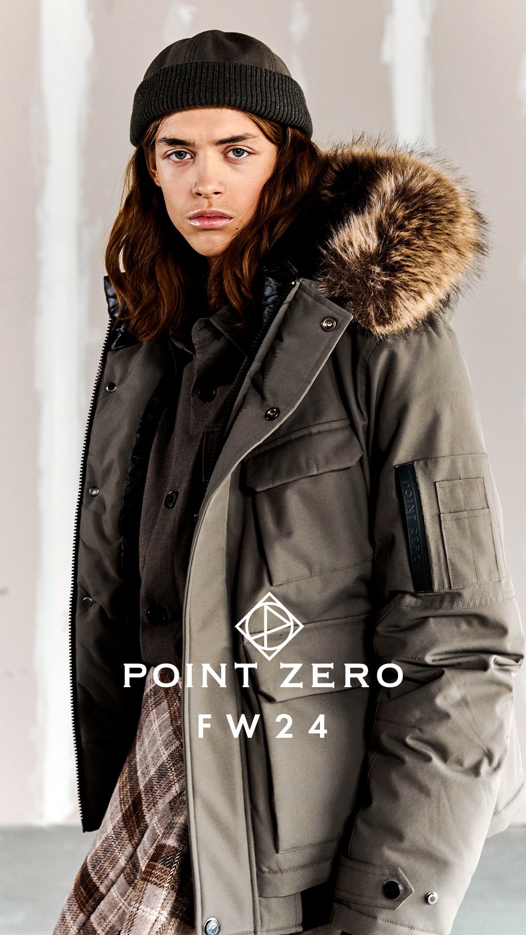 Clothing & Shoes - Jackets & Coats - Coats & Parkas - Point Zero Zip Front  Hooded Parka With Fur Lining - Online Shopping for Canadians