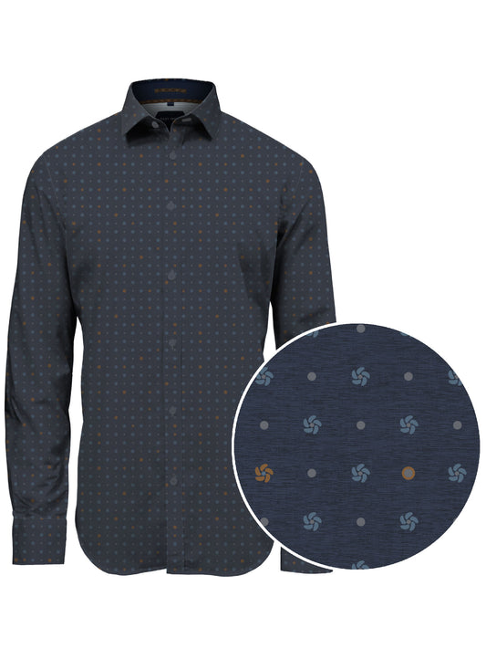 RAYEN | Minimal Print Shirt || RAYEN | Chemise à Imprimé