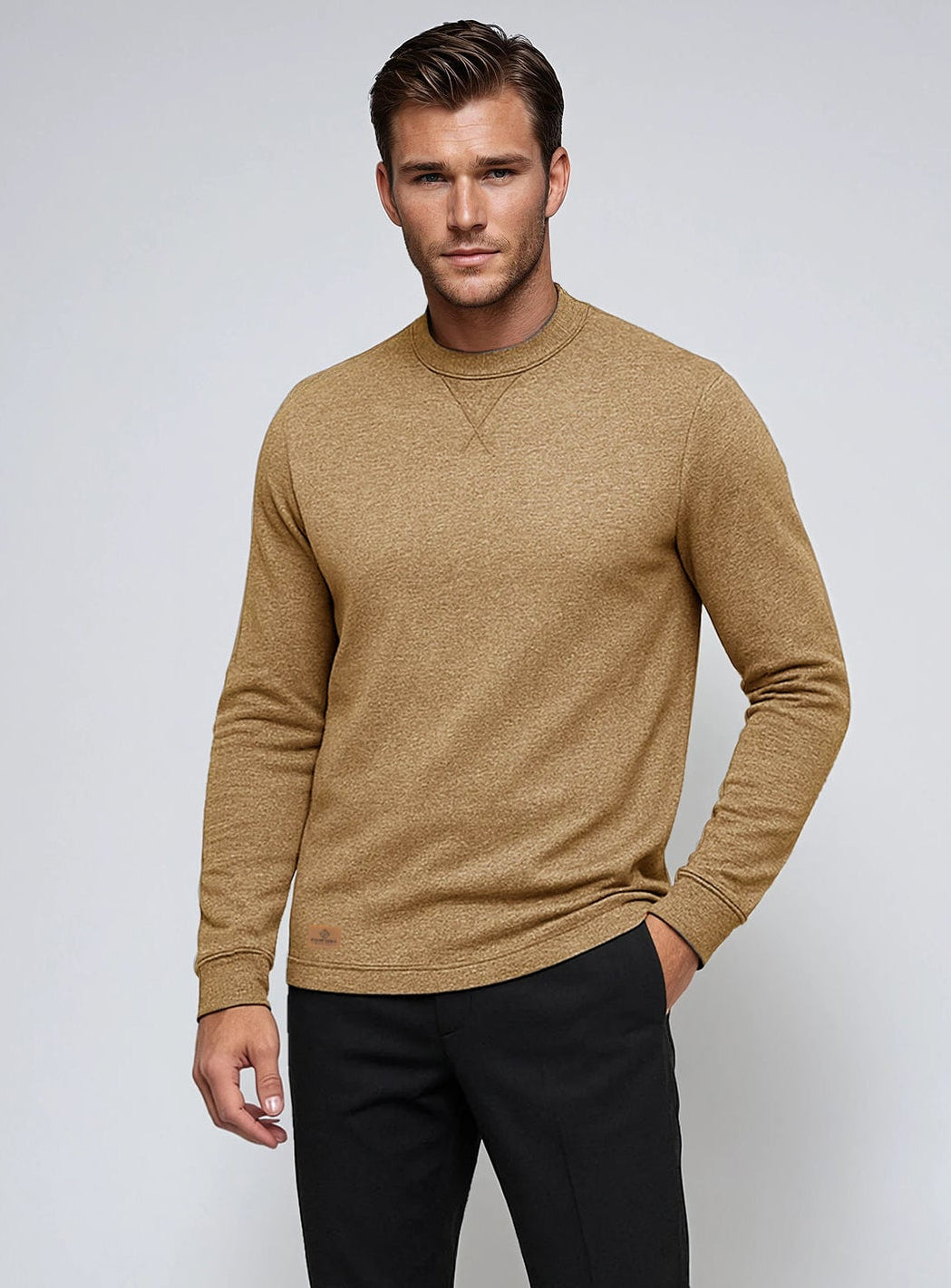 S.S. Crew Neck Shirt - Knit Mesh グレーM S.S. Crew Neck Shirt - Knit Mesh | JERRY'S OUTFITTERS