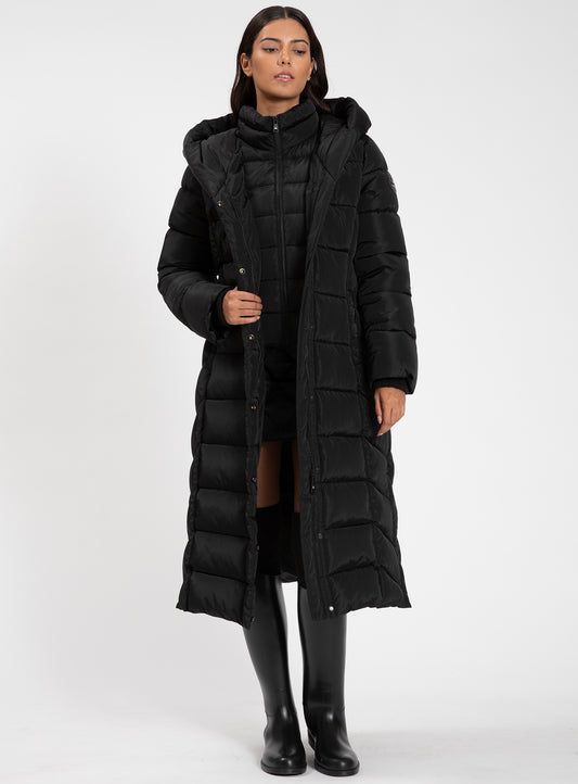 DORATHEA | Quilted Pillow Comfort Maxi Puffer Jacket || DORATHEA | Manteau maxi matelassé Confort oreiller