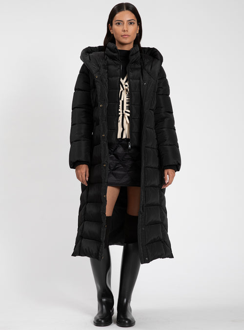 DORATHEA | Quilted Pillow Comfort Maxi Puffer Jacket || DORATHEA | Manteau maxi matelassé Confort oreiller