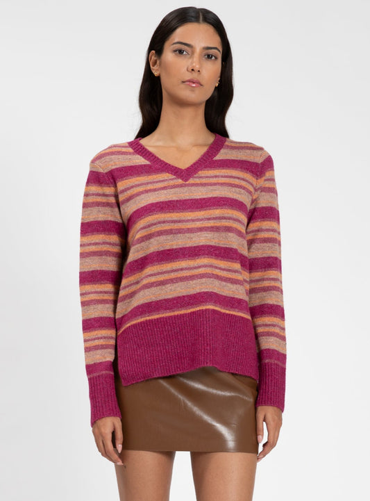 INAYA | Long-Sleeve Striped Sweater || INAYA | Chandail rayé à manches longues