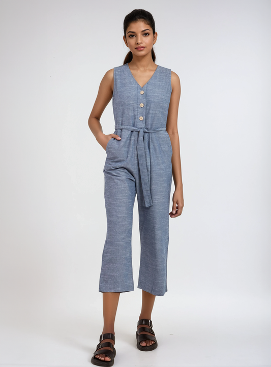 BARA | Sleeveless Jumpsuit ||BARA| Combinaison sans Manches