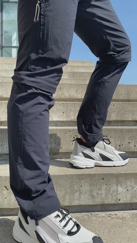 TYLER  4-ways stretch convertible zip-off pants – Point Zero