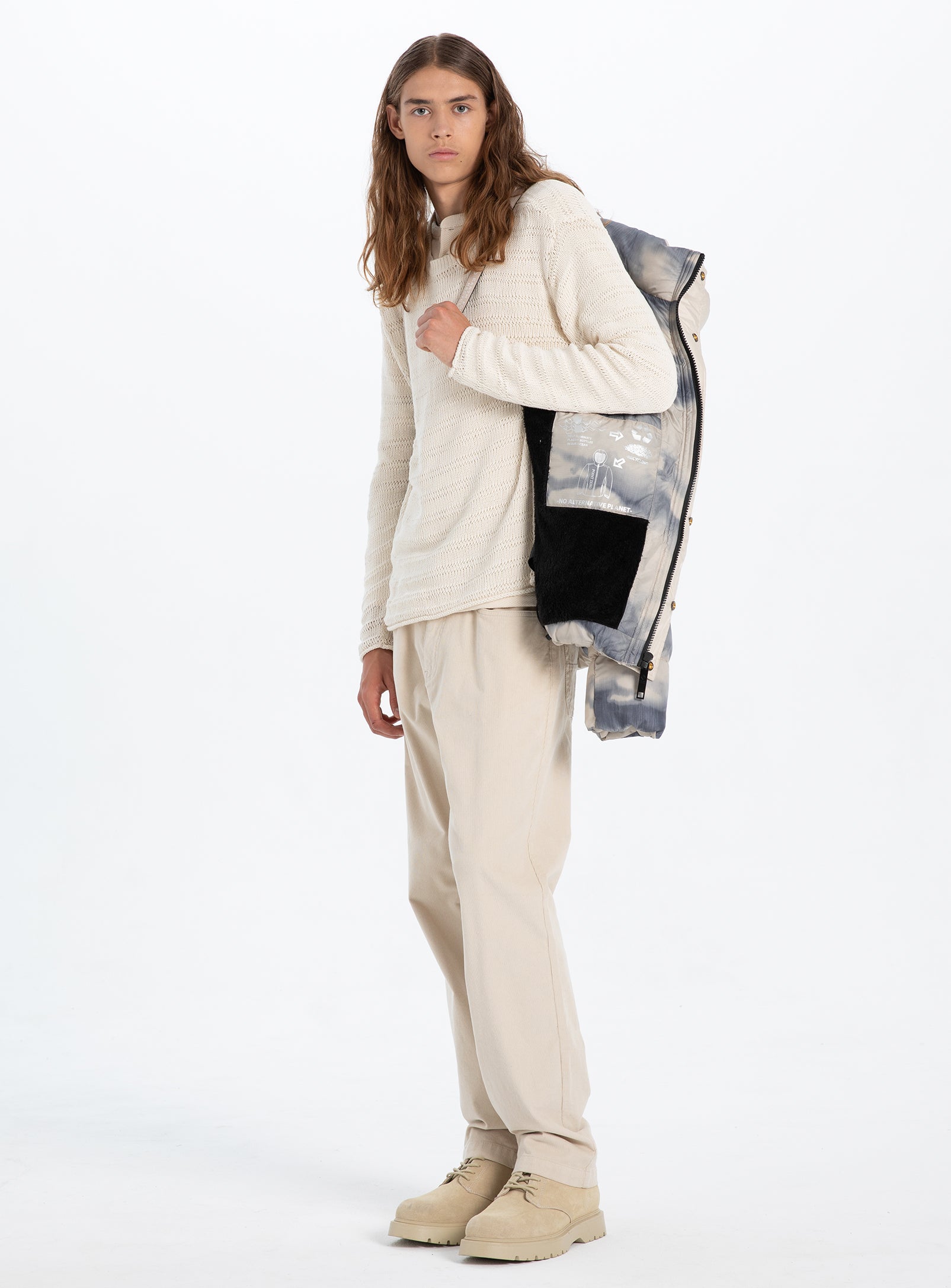 DOMITRI | Northern light dye printed Puffer