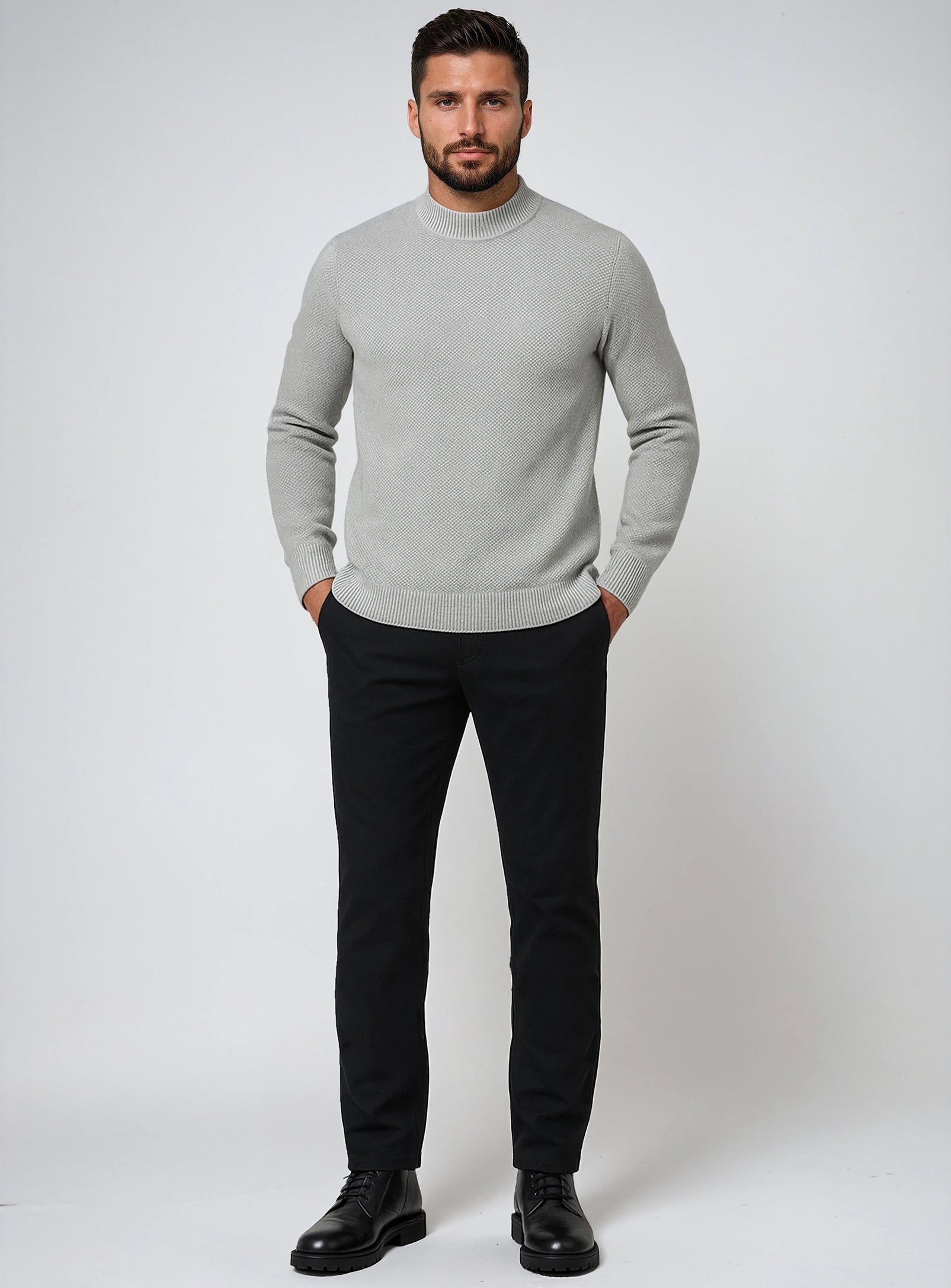 AMIR | Fine Crewneck Sweater
