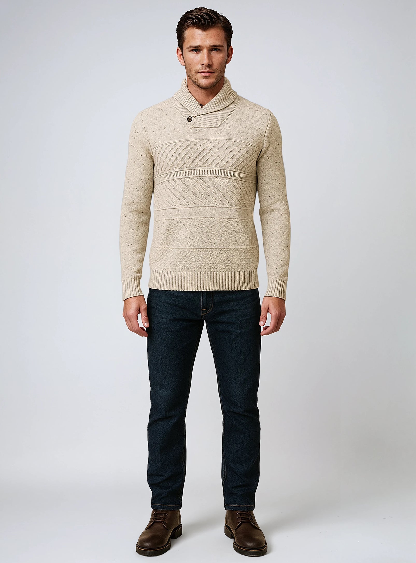 SVEN | Shawl Collar Sweater