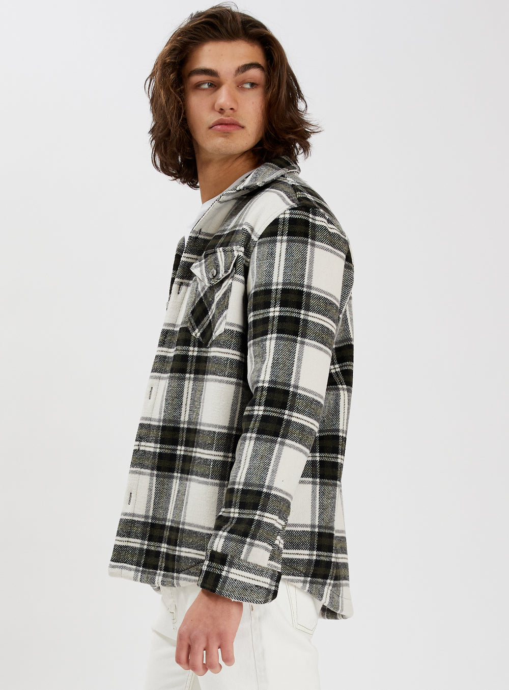 FRANCO|Flannel Vest ||FRANCO |Veste en flanelle