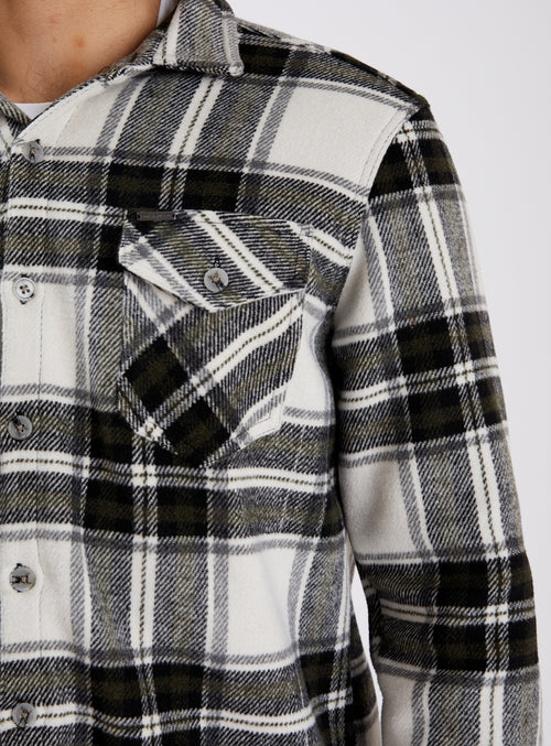 FRANCO|Flannel Vest ||FRANCO |Veste en flanelle