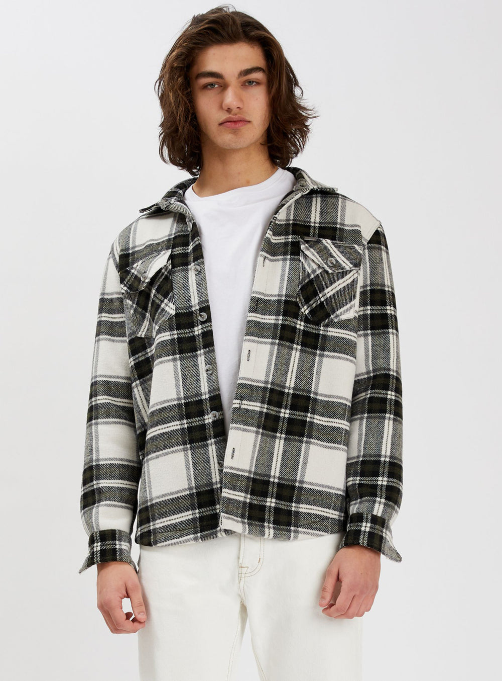 FRANCO|Flannel Vest ||FRANCO |Veste en flanelle
