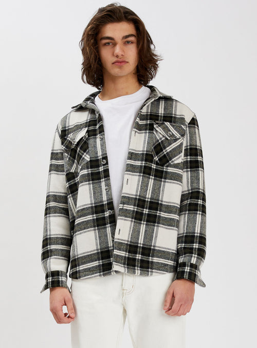 FRANCO|Flannel Vest ||FRANCO |Veste en flanelle