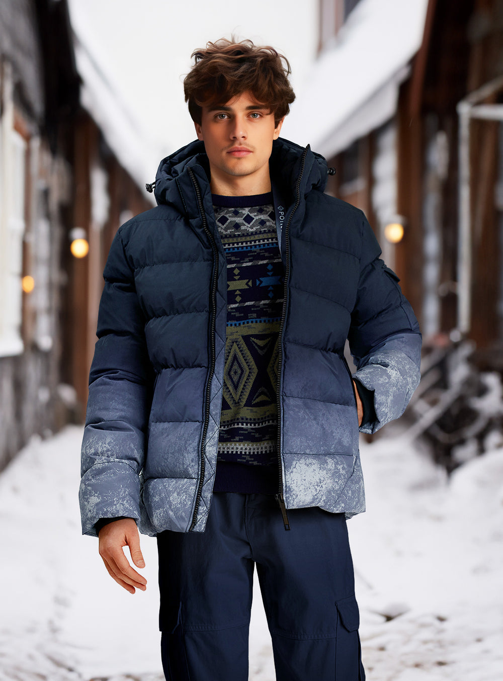 TELLURIDE| Dyed Puffer Jacket || TELLURIDE| Veste polaire teintée