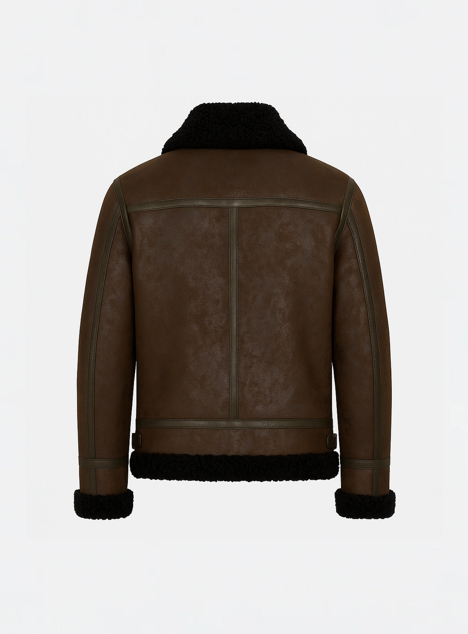 BRADLEY | Alt-Shearling Aviator Jacket || BRADLEY | Blouson Aviateur en Shearling Alternatif
