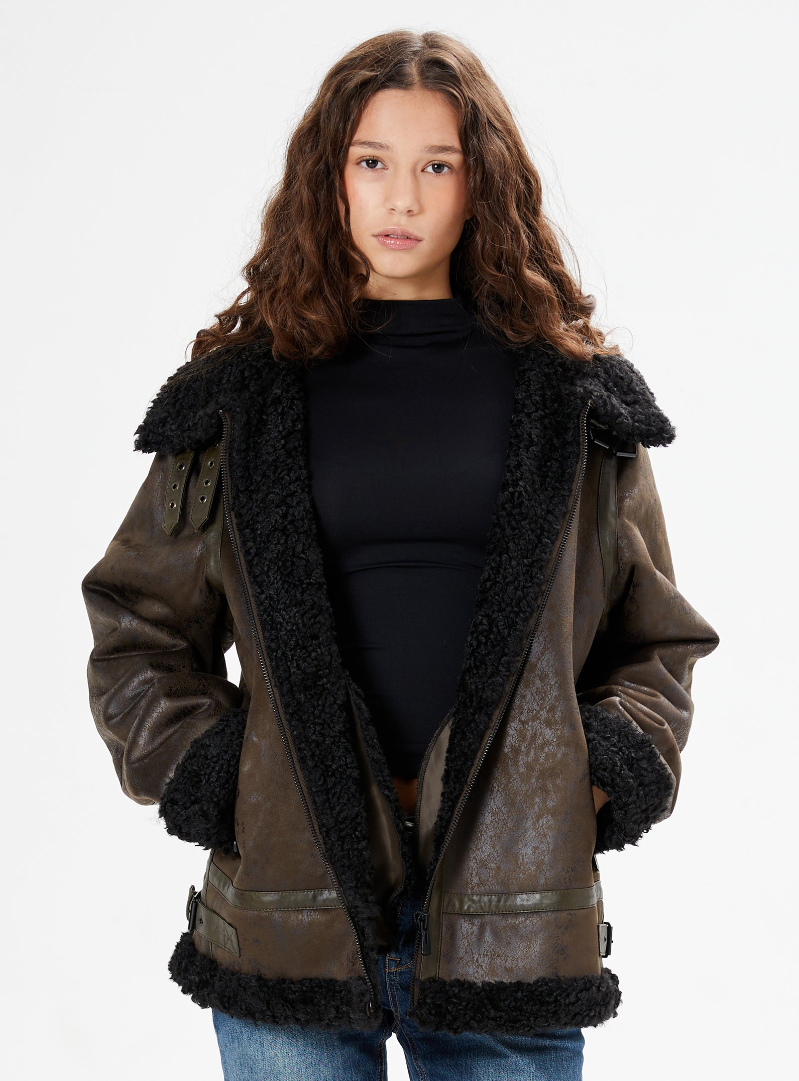 BRADLEY | Boyfriend's Aviator Jacket