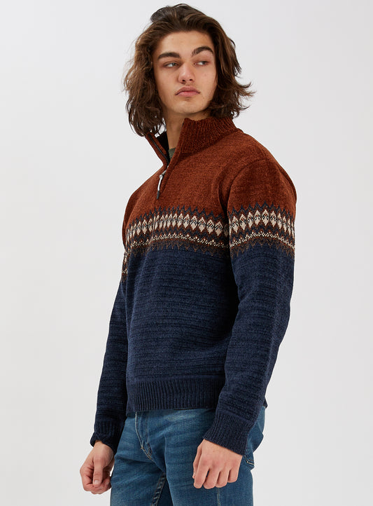 EMILE | Boned Polar Fleece Sweater ||EMILE | pull à col roulé