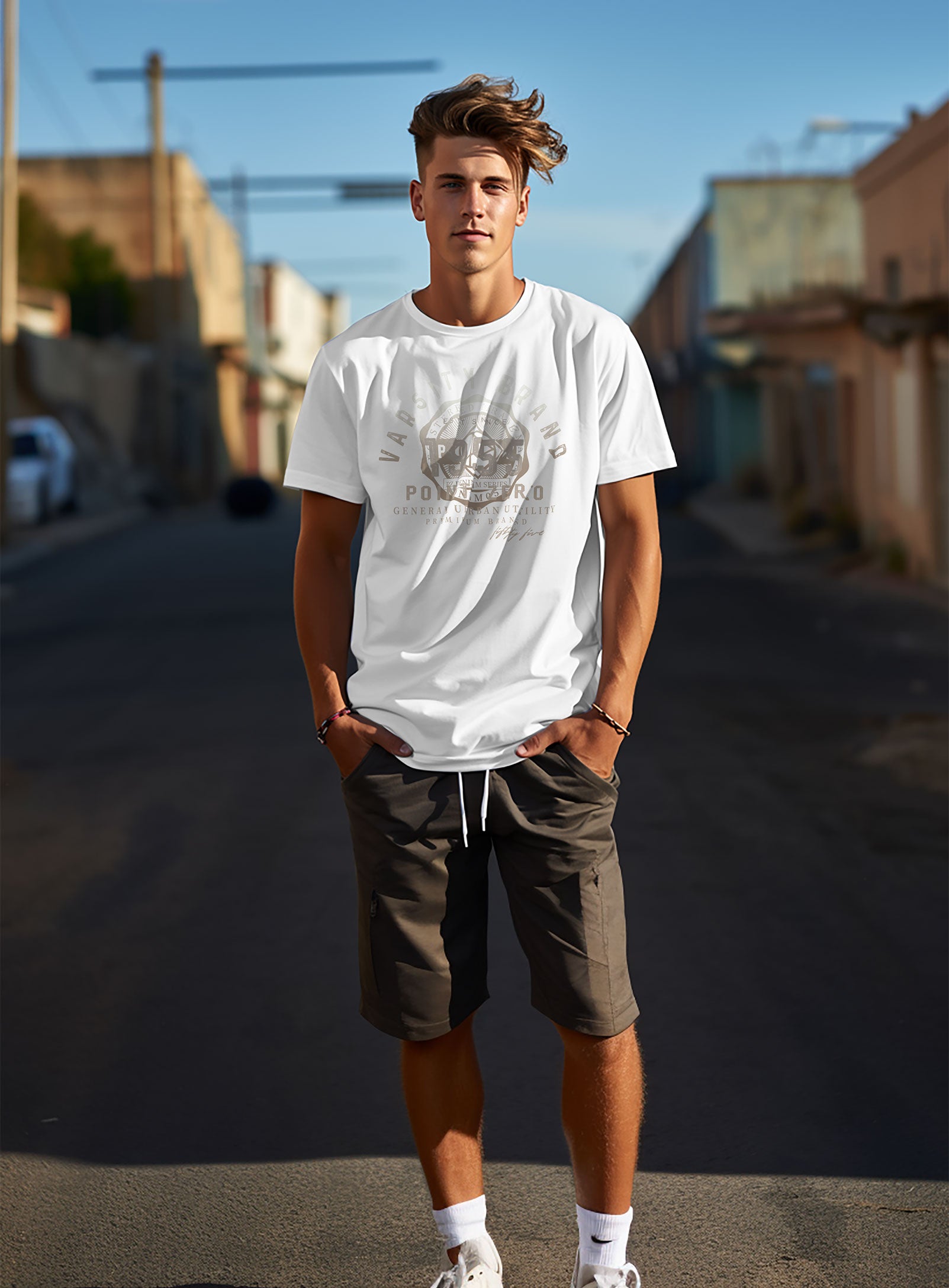 1955| Crewneck logo t-shirt
