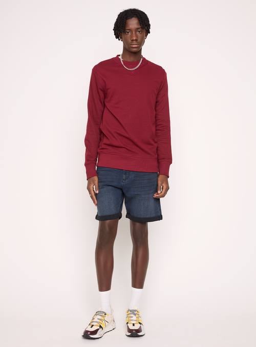 RAMON 8 inch 5 pocket Jean Shorts RAMON Short en Jean a cinq poches de 8 pouces