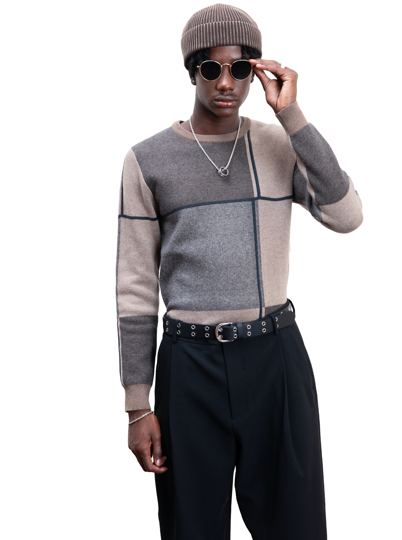 TADD | Sweater à blocs de couleu