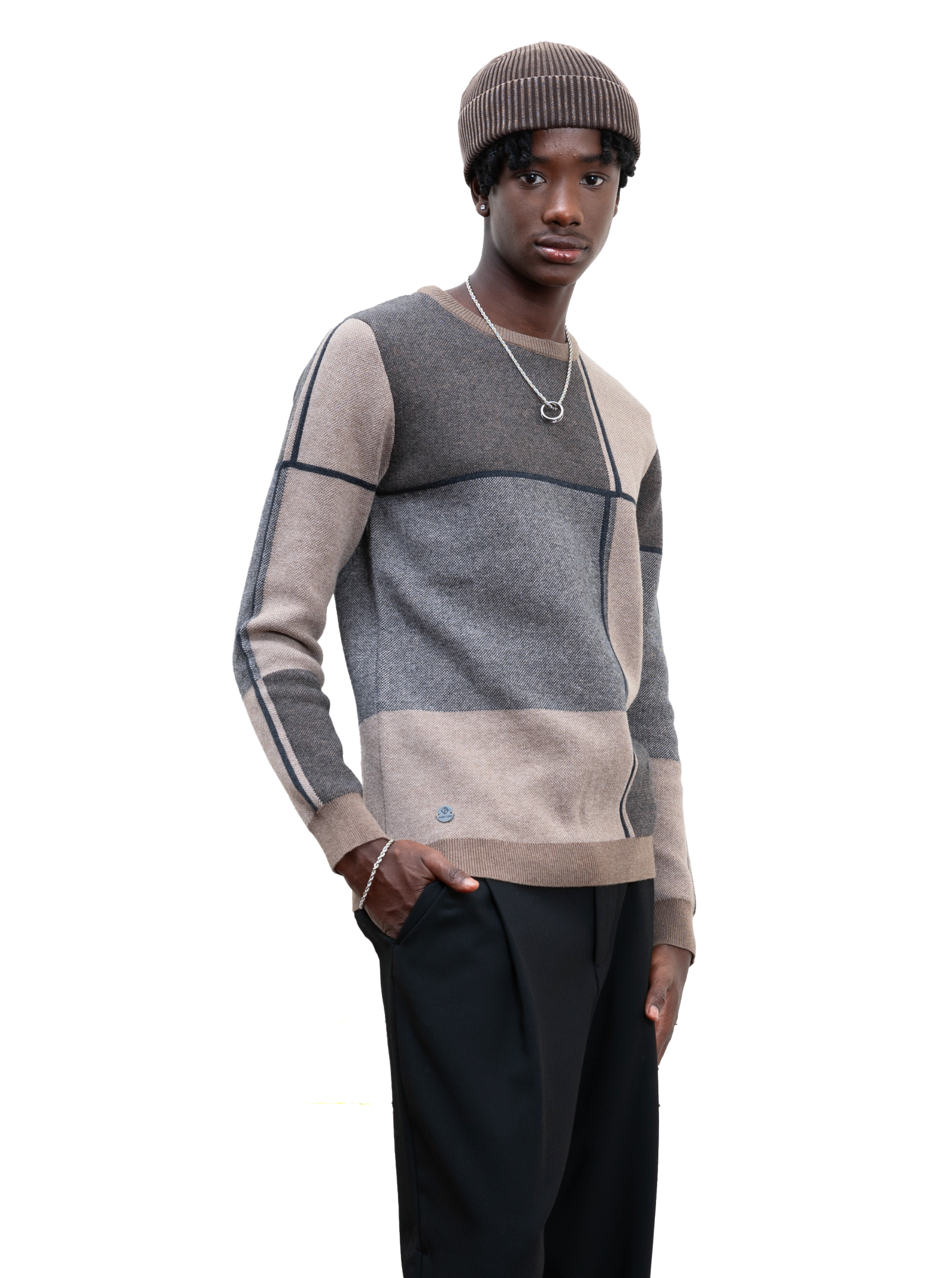 TADD | Sweater à blocs de couleu