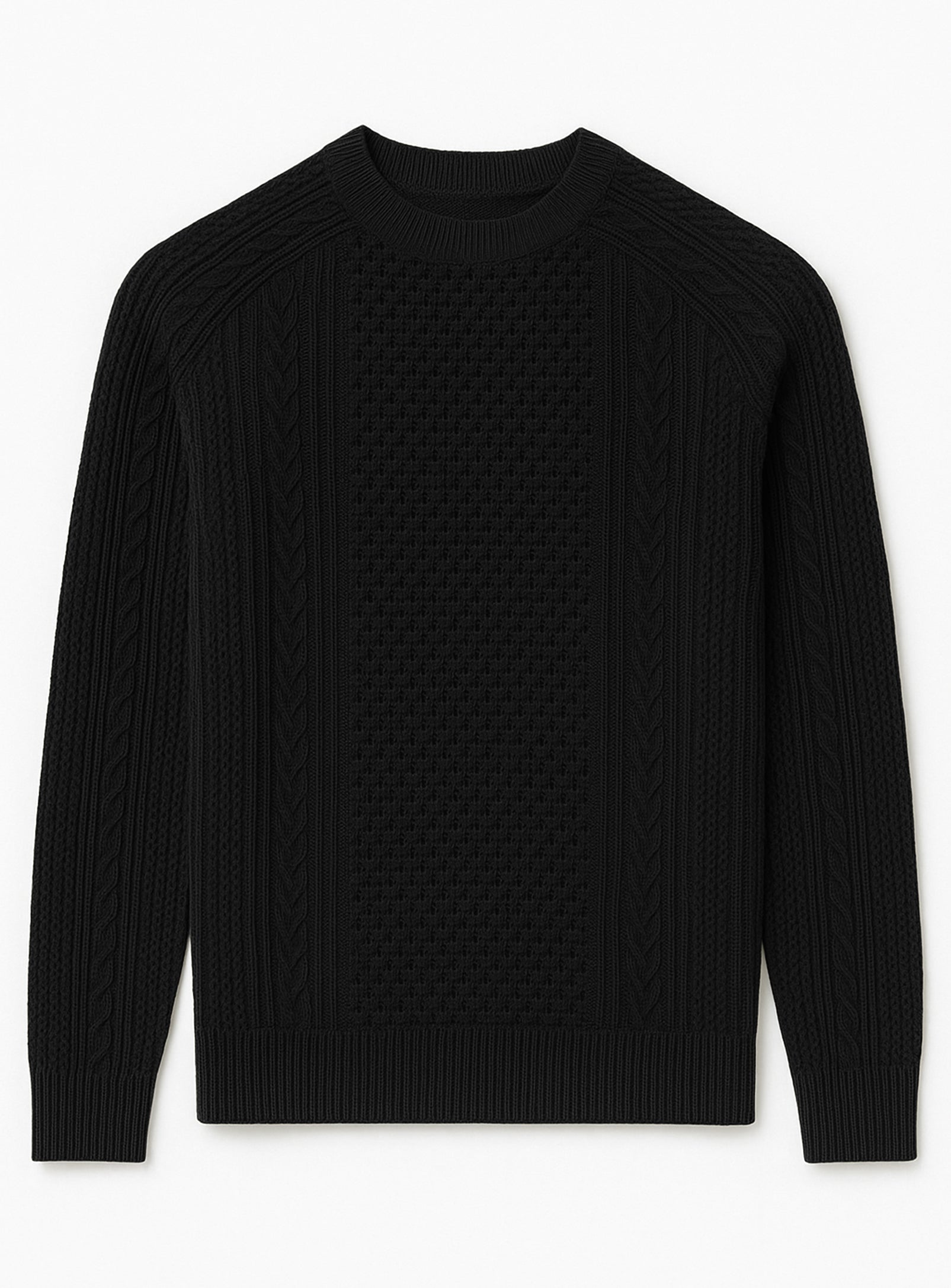 CUDI | Cable Knit Cashmere-Touch Sweater