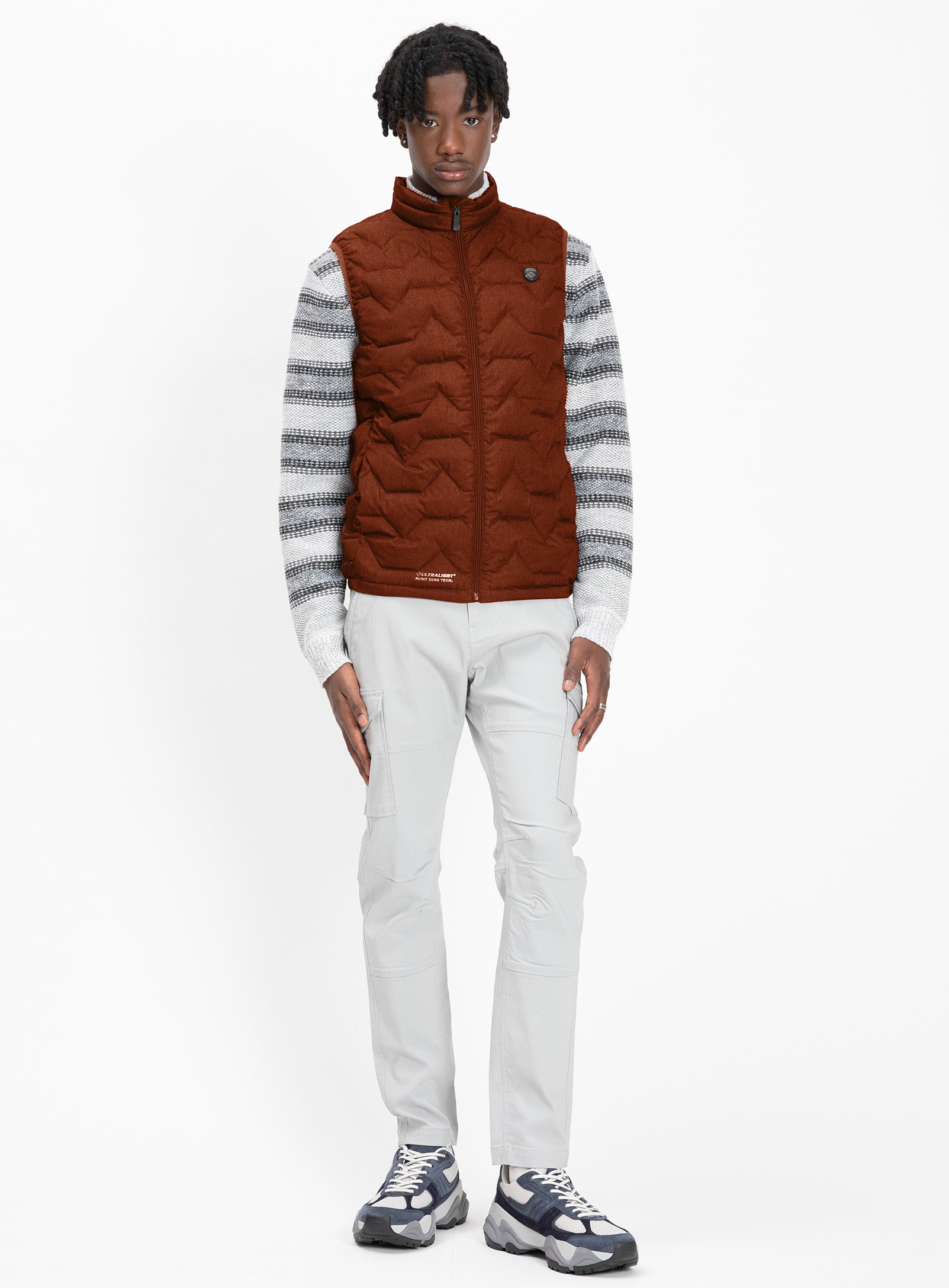 HIRAM| Ultralight Vest with geo-quilting