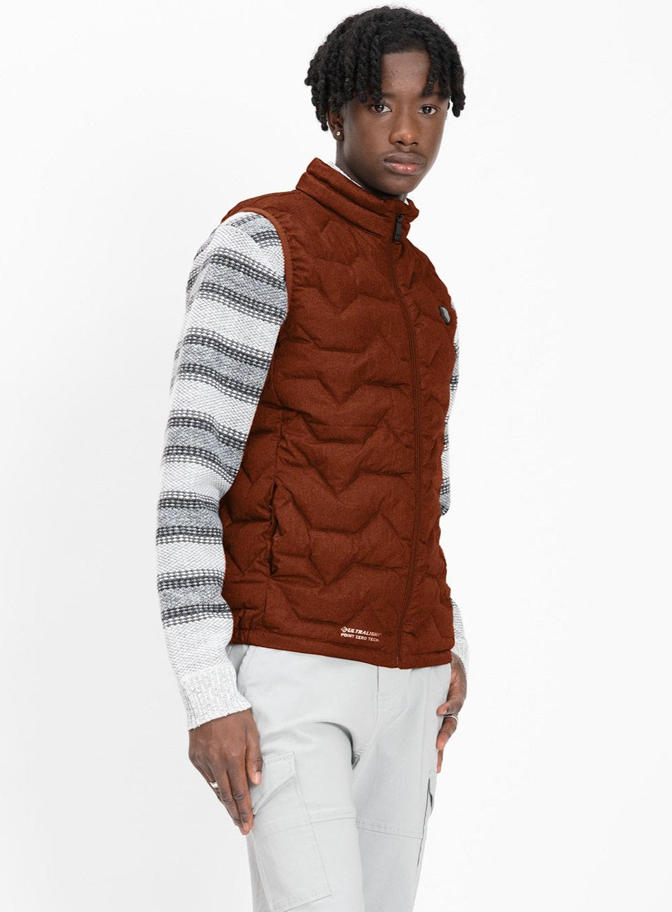 HIRAM| Ultralight Vest with geo-quilting