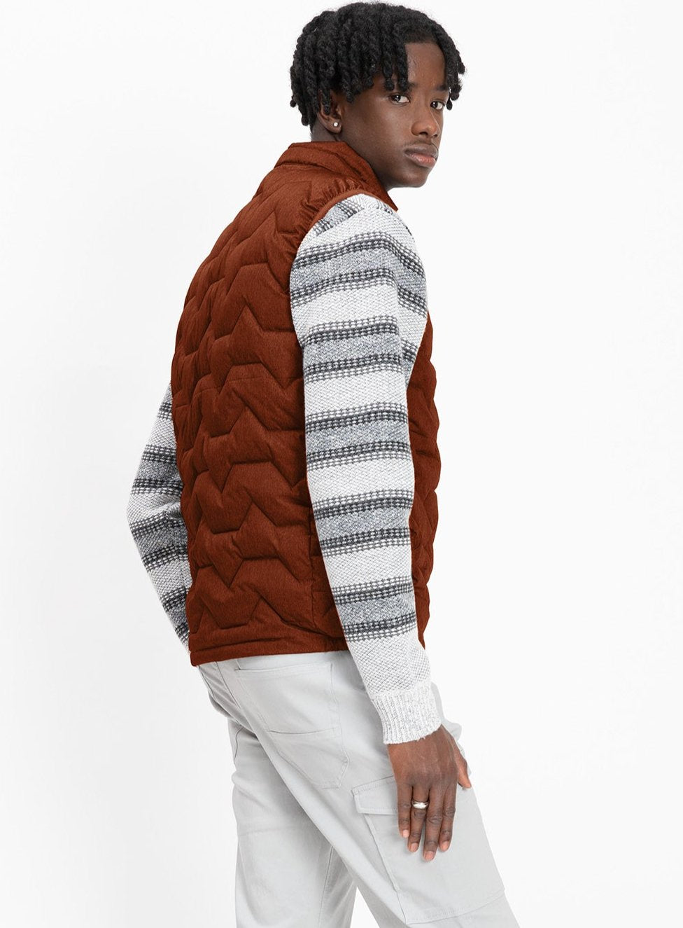 HIRAM| Ultralight Vest with geo-quilting