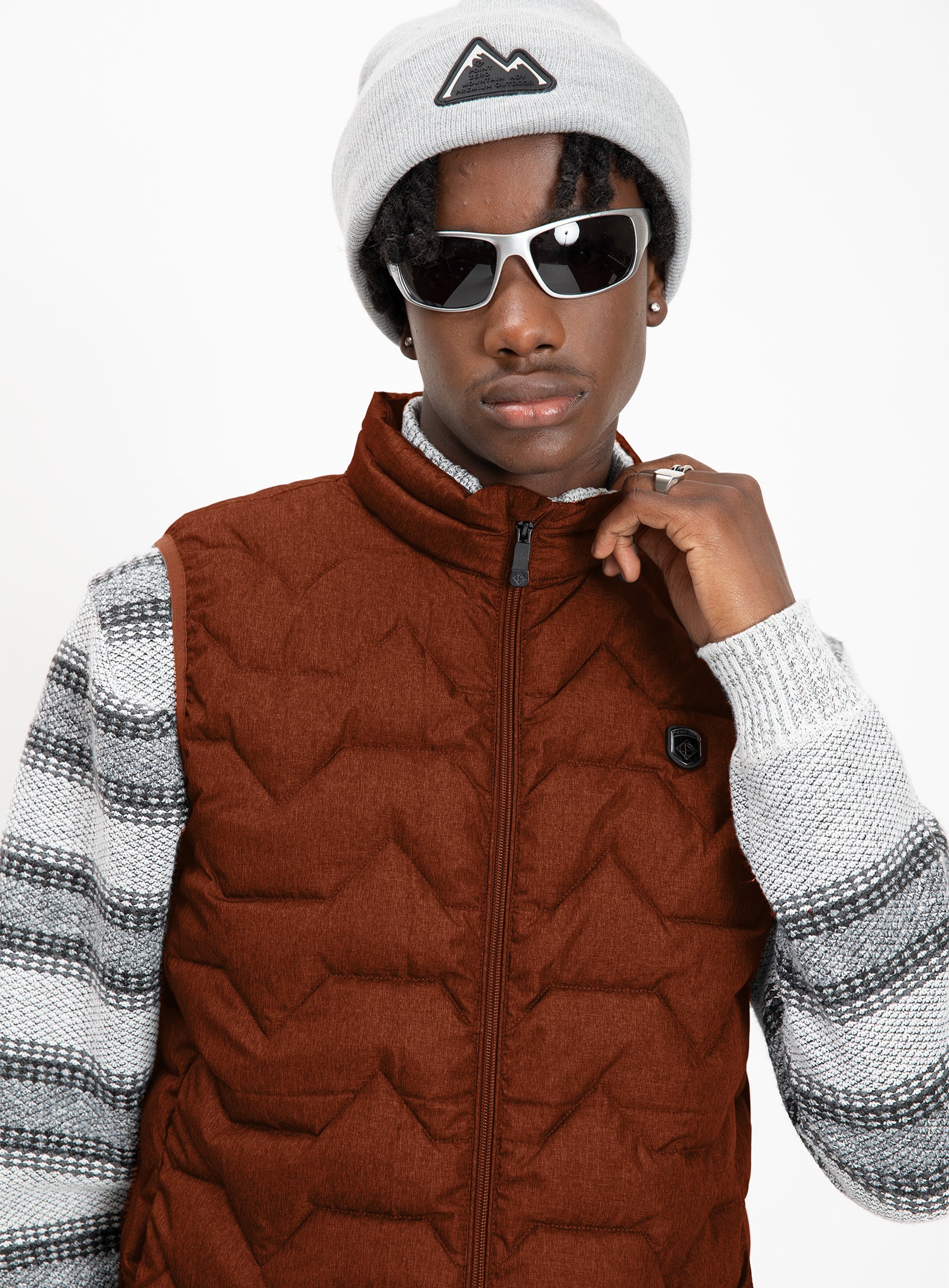 HIRAM| Ultralight Vest with geo-quilting