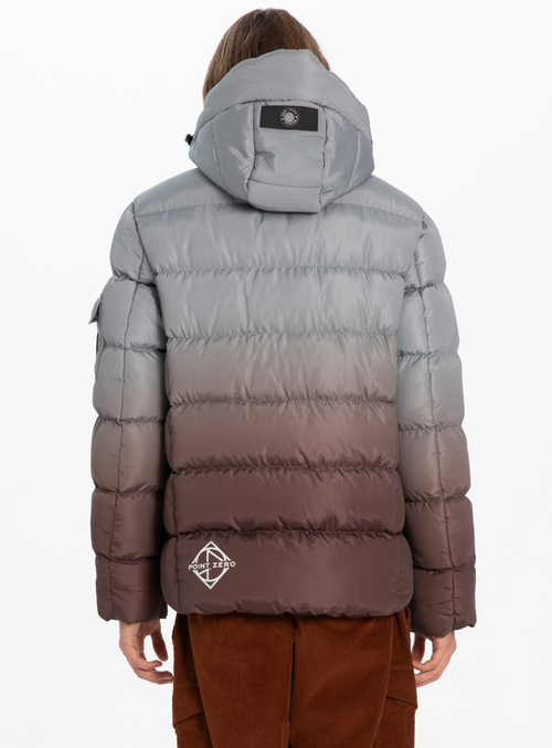 AKSEL Dip Dye Puffer Jacket AKSEL Veste polaire Dip Dye