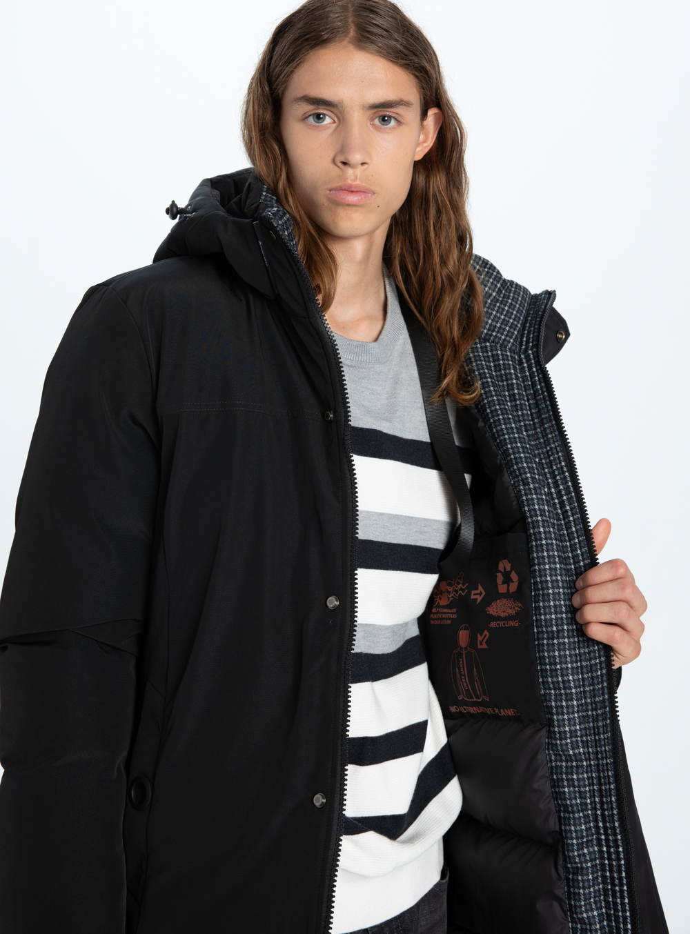 NATANEL Classic Parka Jacket NATANEL Veste polaire non matelassee