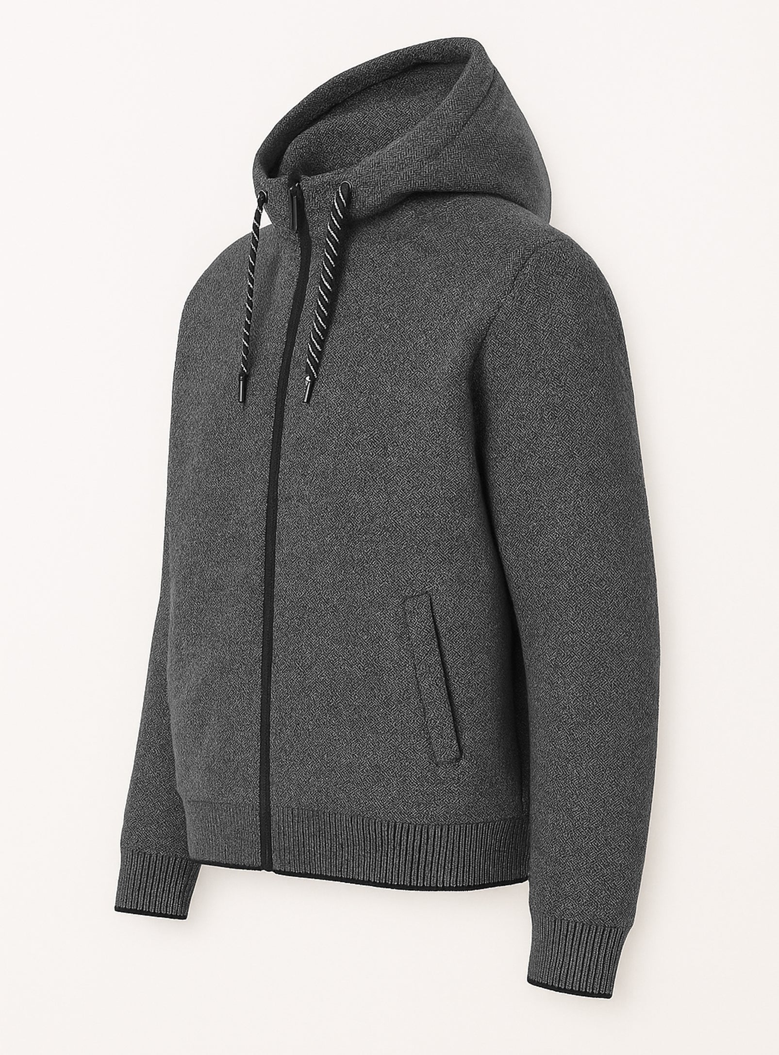 SAMUEL | Chenille Zip-up Cardigan