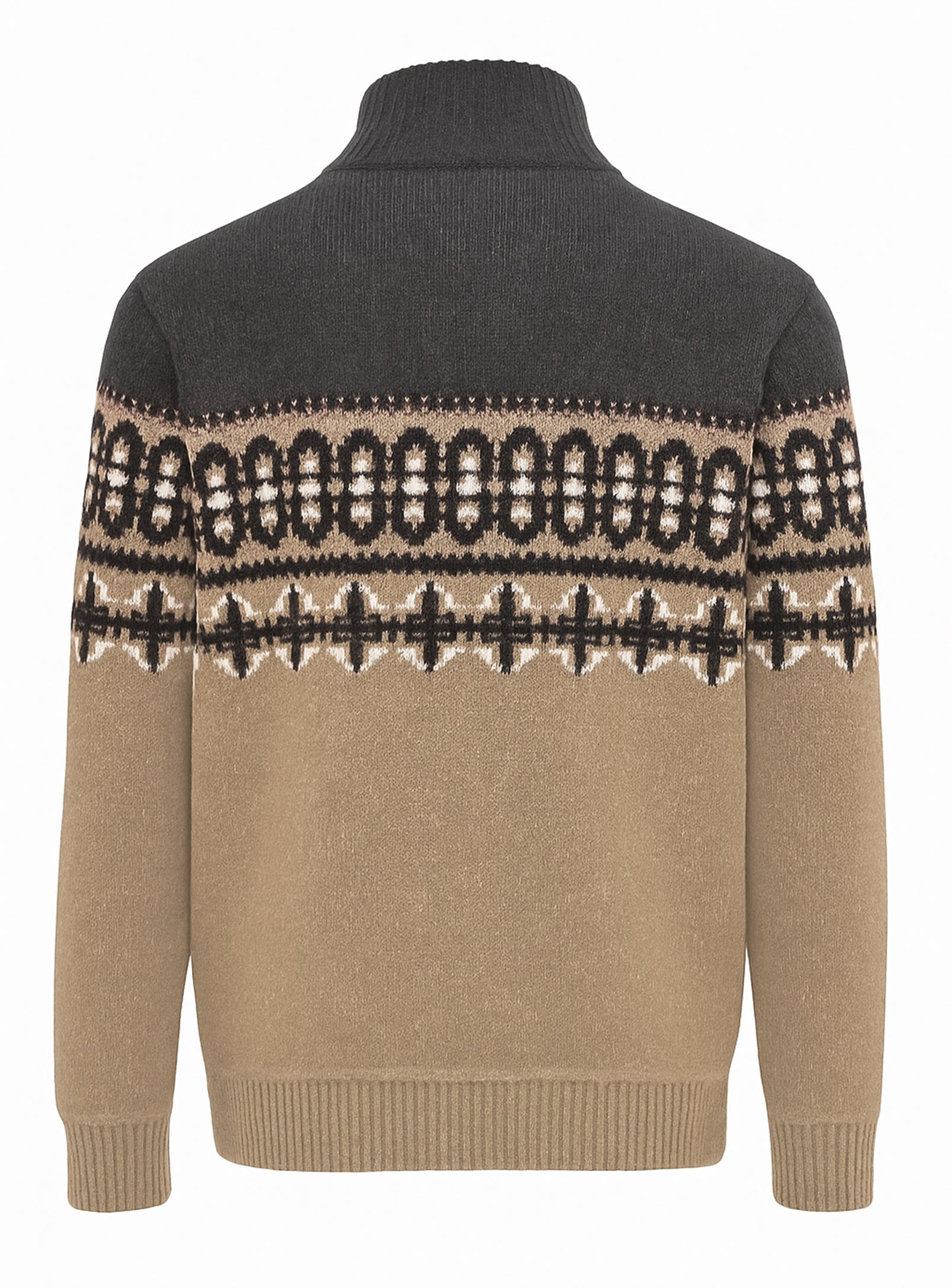 PIPER | Mock zip chenil sweater