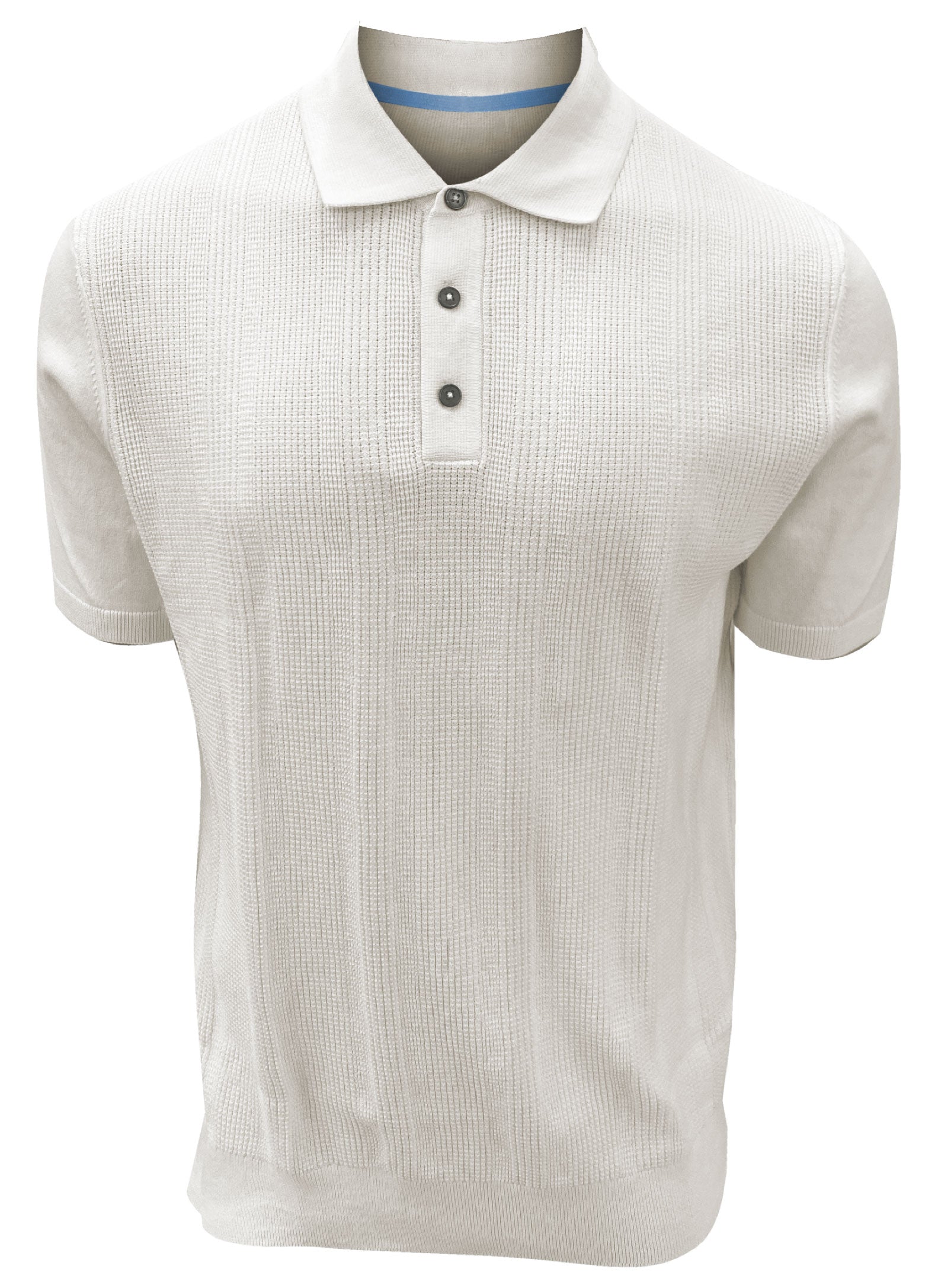 ELIO | Cotton Polo Buttoned With Front Texture