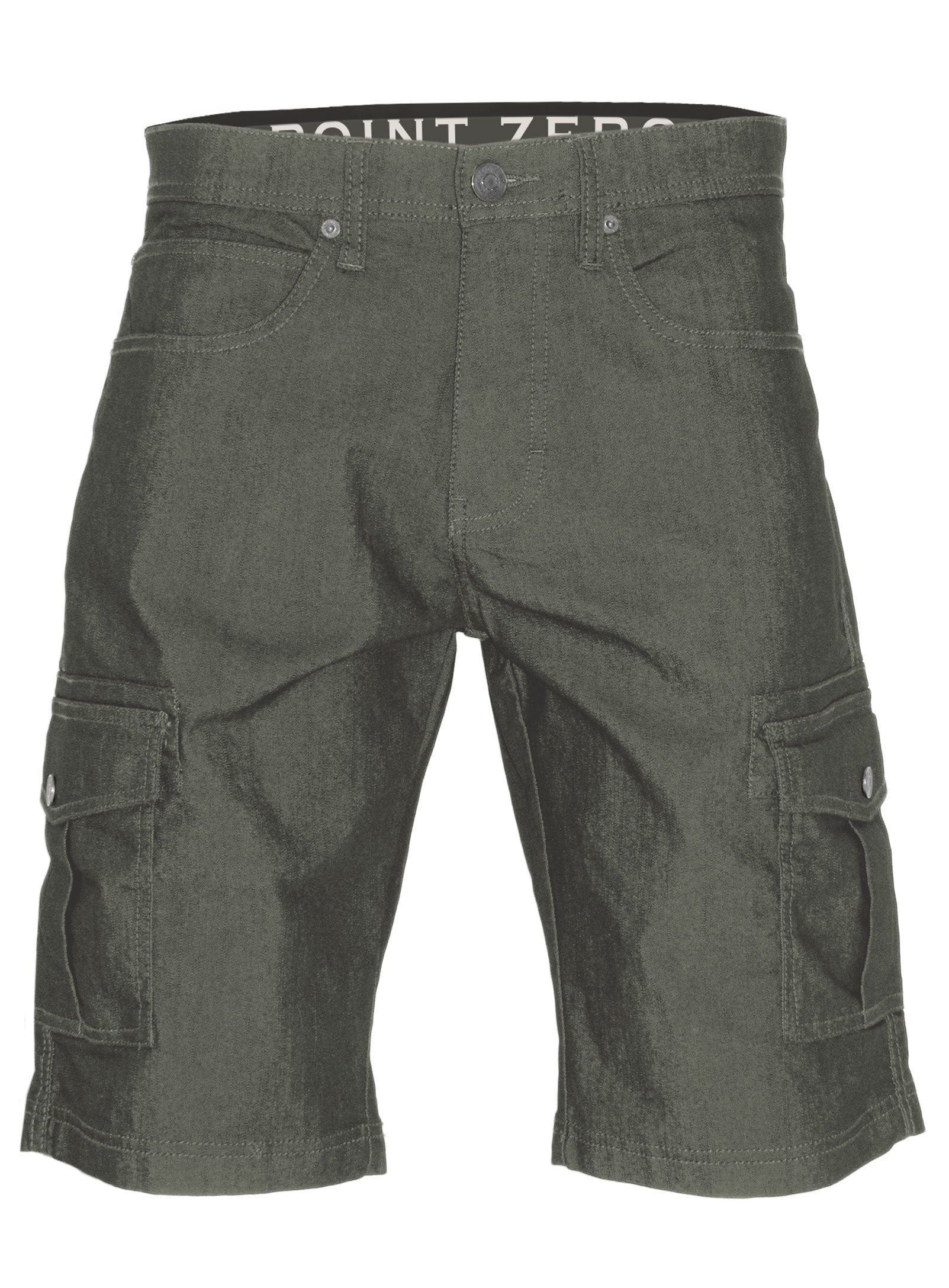 VANCE | Stretch Slub Twill Cargo Bermuda