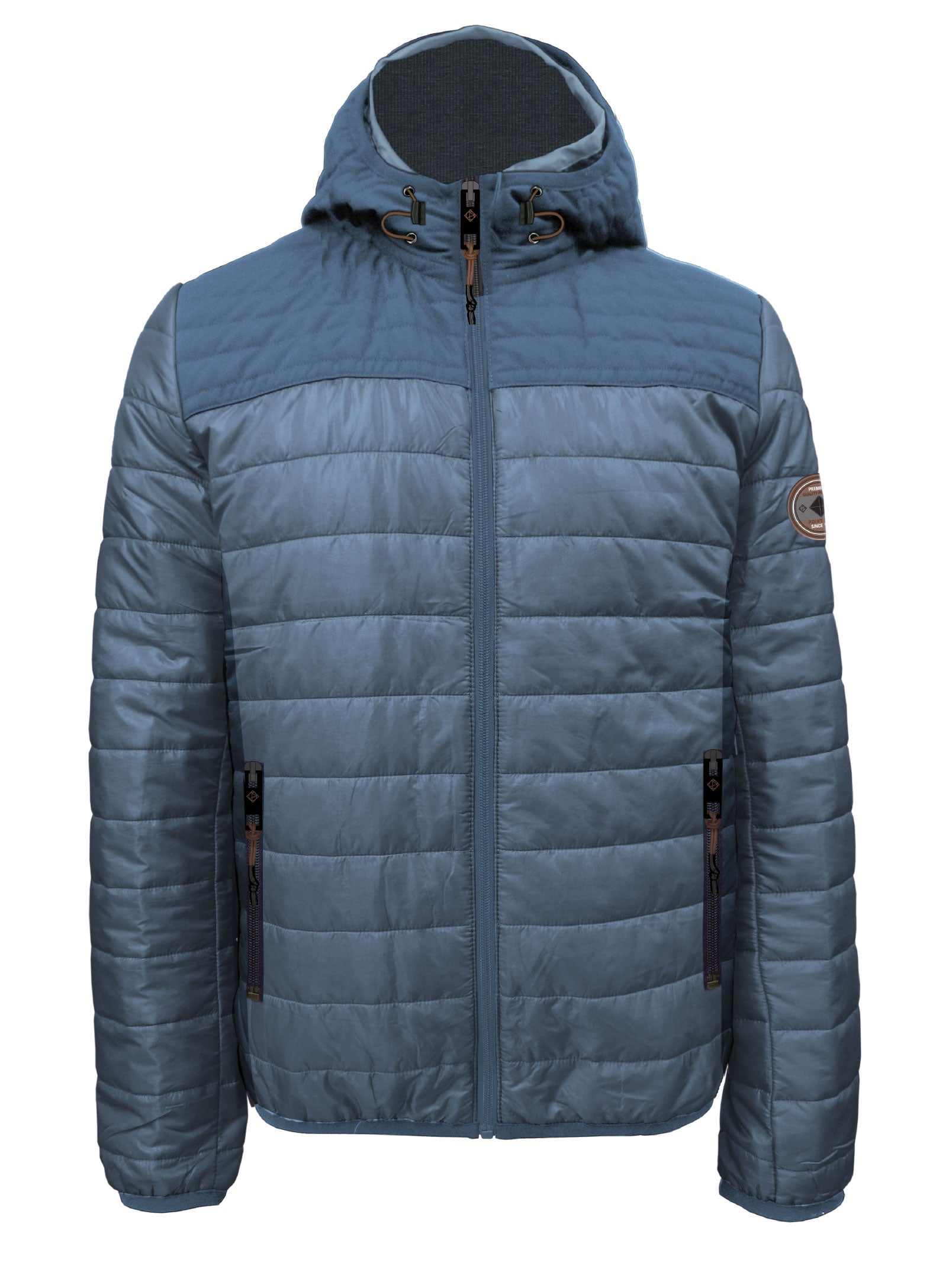 Point Zero Tk Maxx Mens Parka Navy Padded Jacket TK Maxx UK