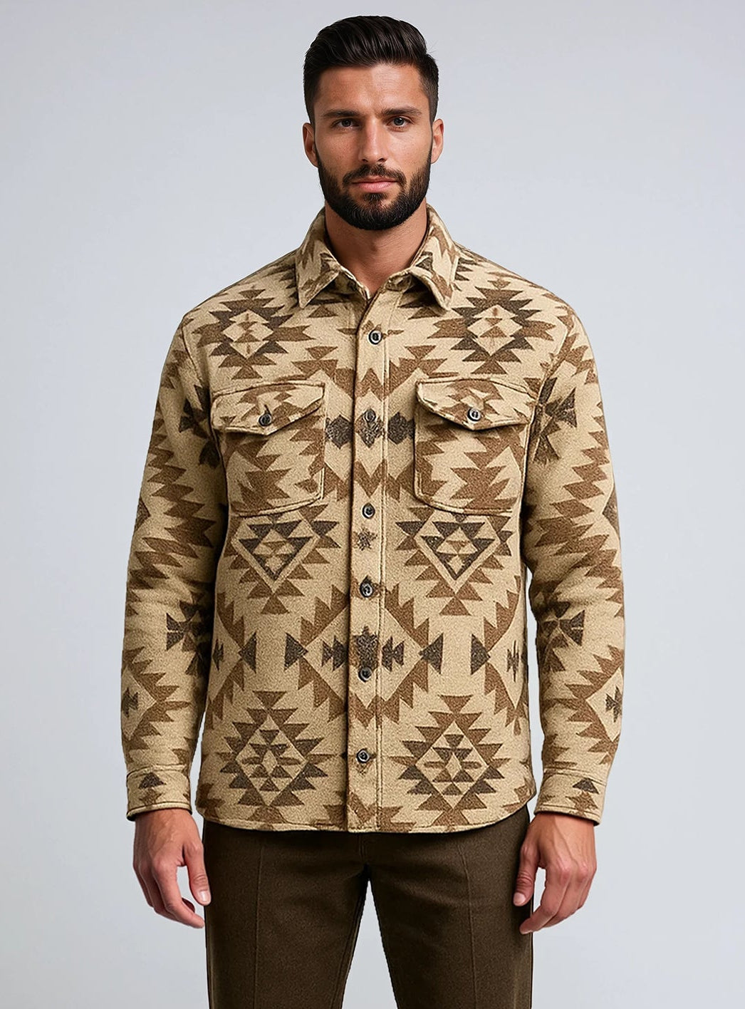 ADAHY | Flanelle Aztèque