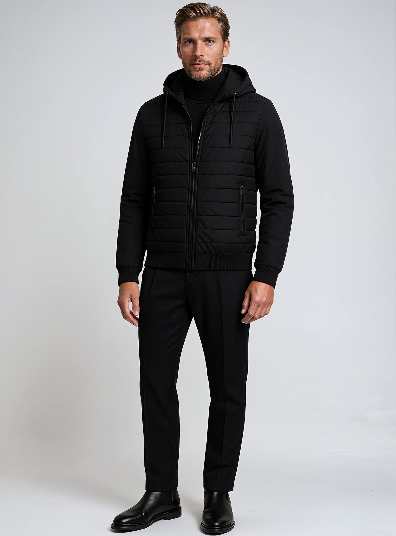 KYLIAN | Lightweight Quilted Bomber Jacket
