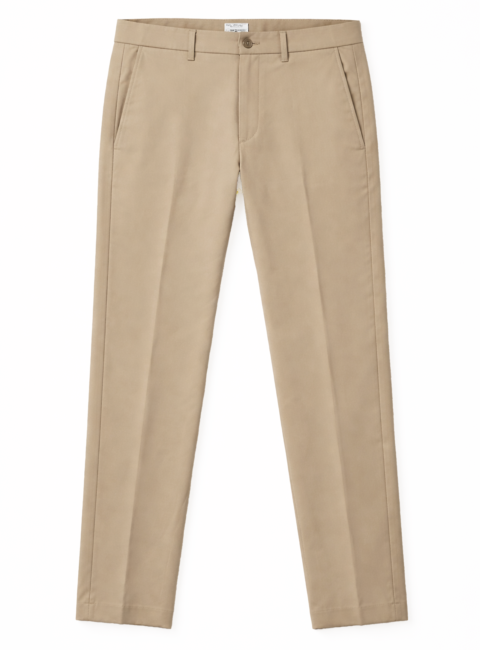 TOBIE | Pantalon chino brossé