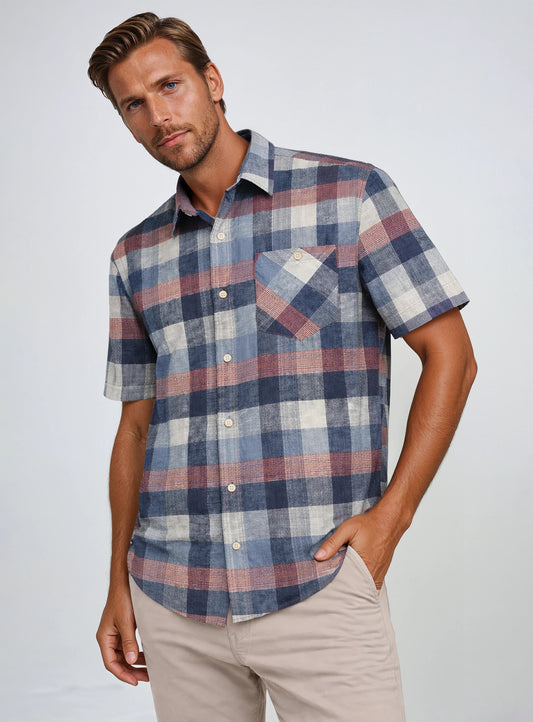 Chemise À Rayures Bleu Ciel À Col Windsor Coupe Ajustée Homme Chemise À Rayures Bleu Ciel À Col Windsor Coupe Ajustée Homme