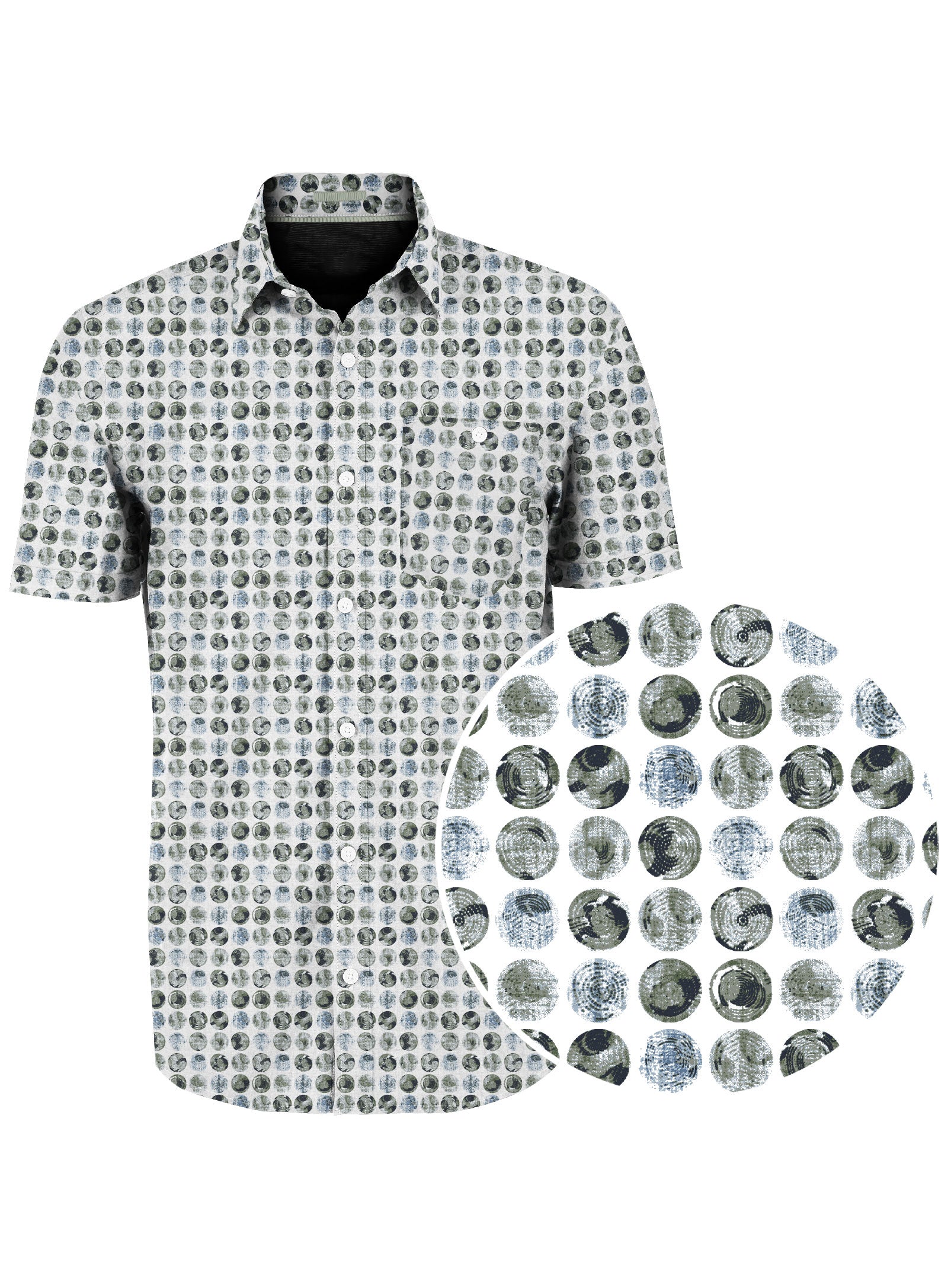 WALLACE | Print Stretch Shirt