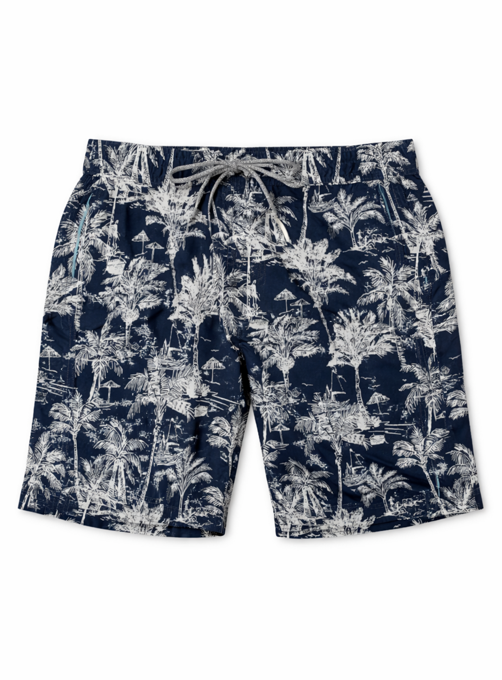 RIVIERA | Palm Toile Swim Short