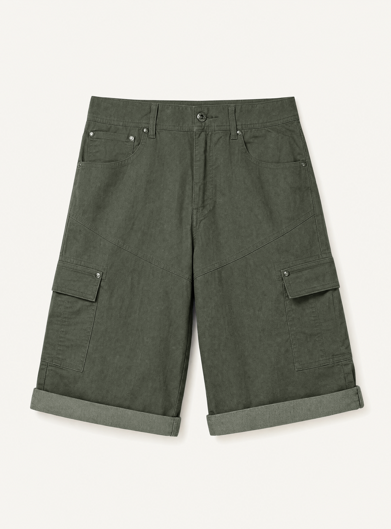 TOLLY | Capri cargo en sergé flammé extensible