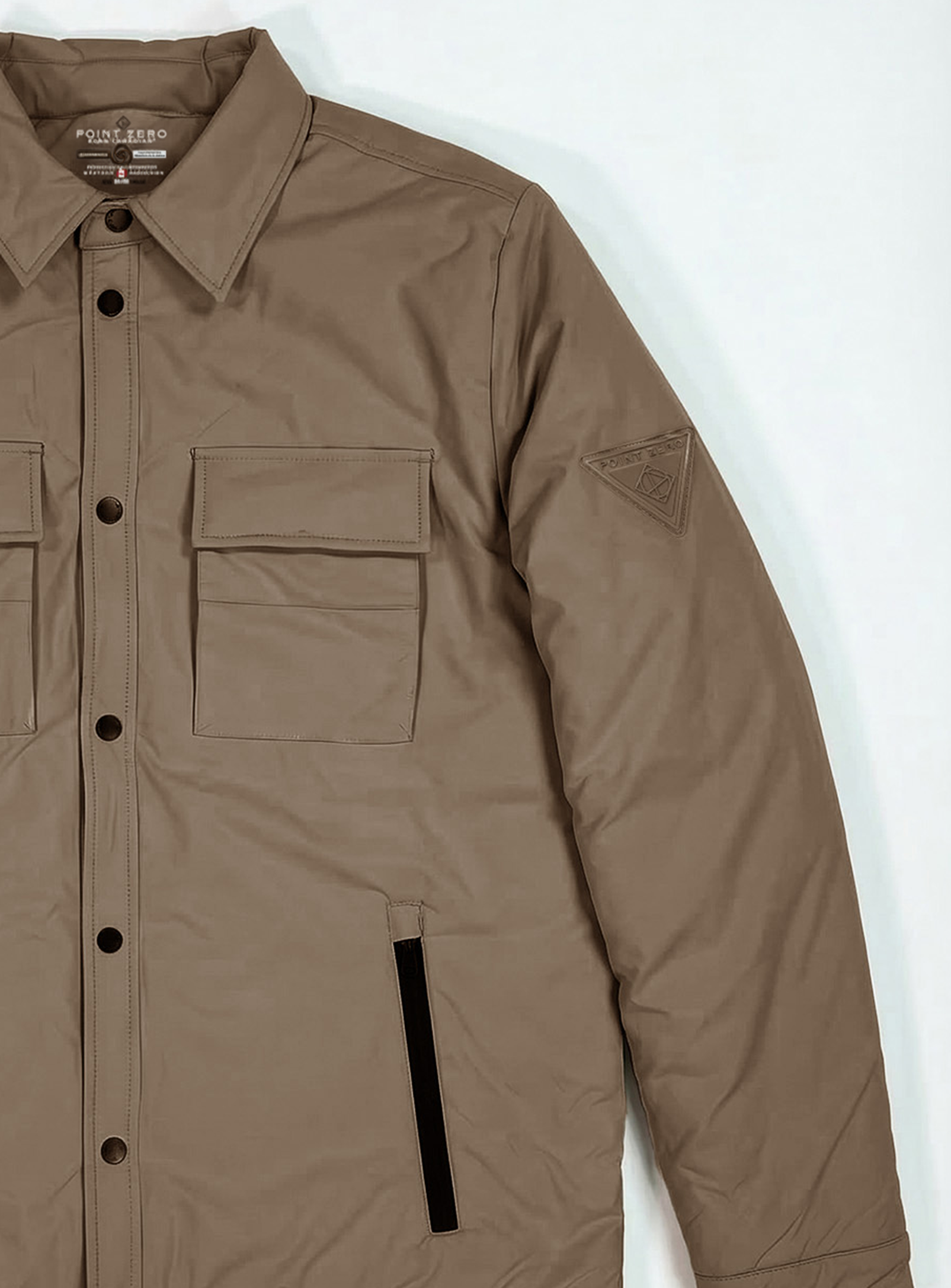 MAREK | Padded Nylon Overshirt Jacket