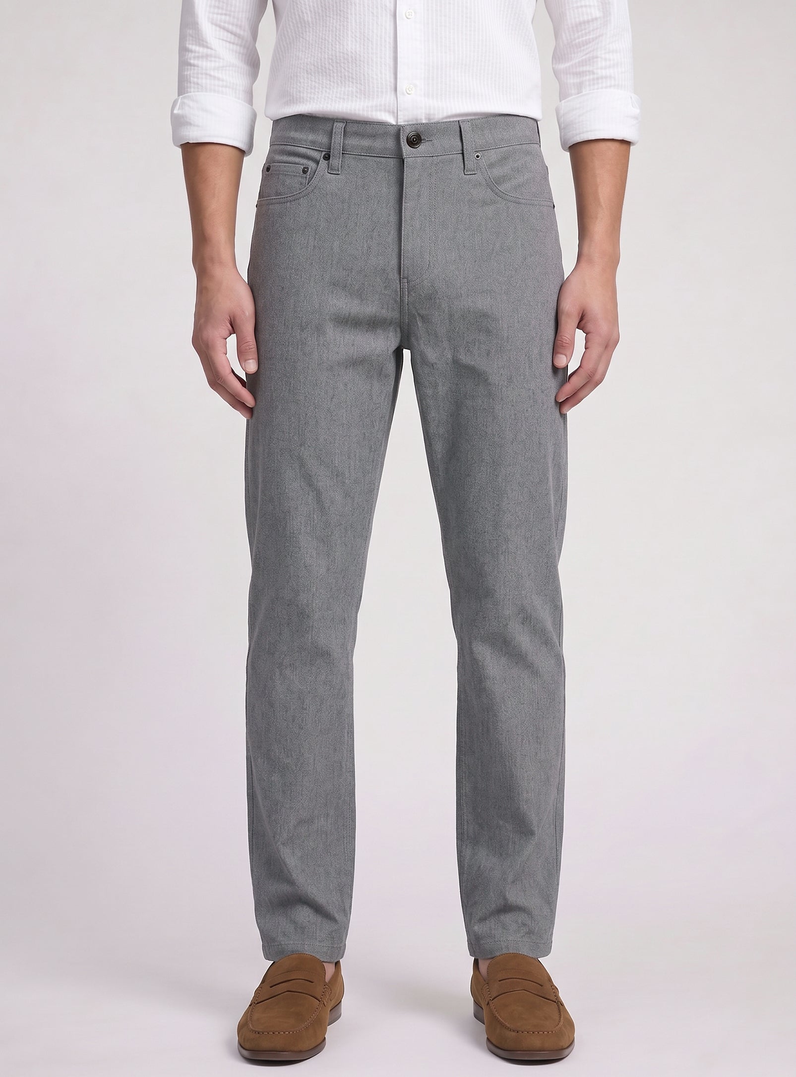 WILL | Super Flex Textured 5-Pocket Pants