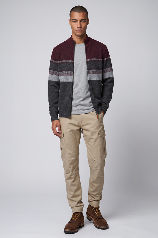 Burgundy/Charcoal||Bourgogne / Charbon