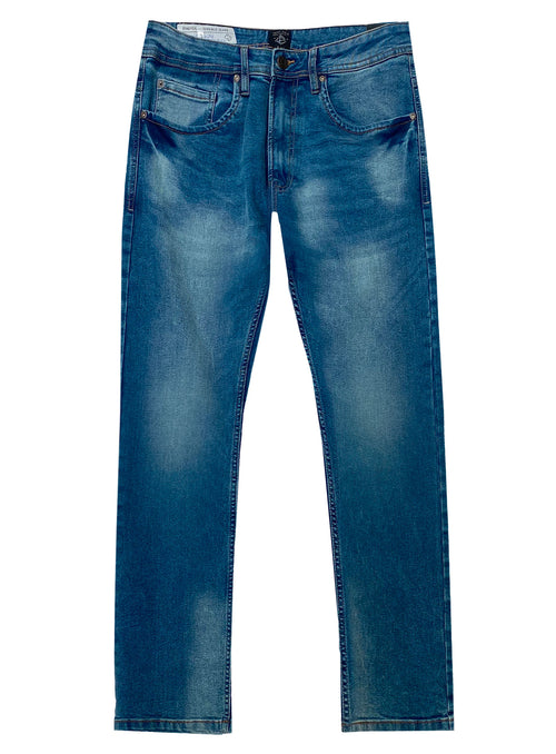 Men's Slim Fit Stretch Light Blue Jeans