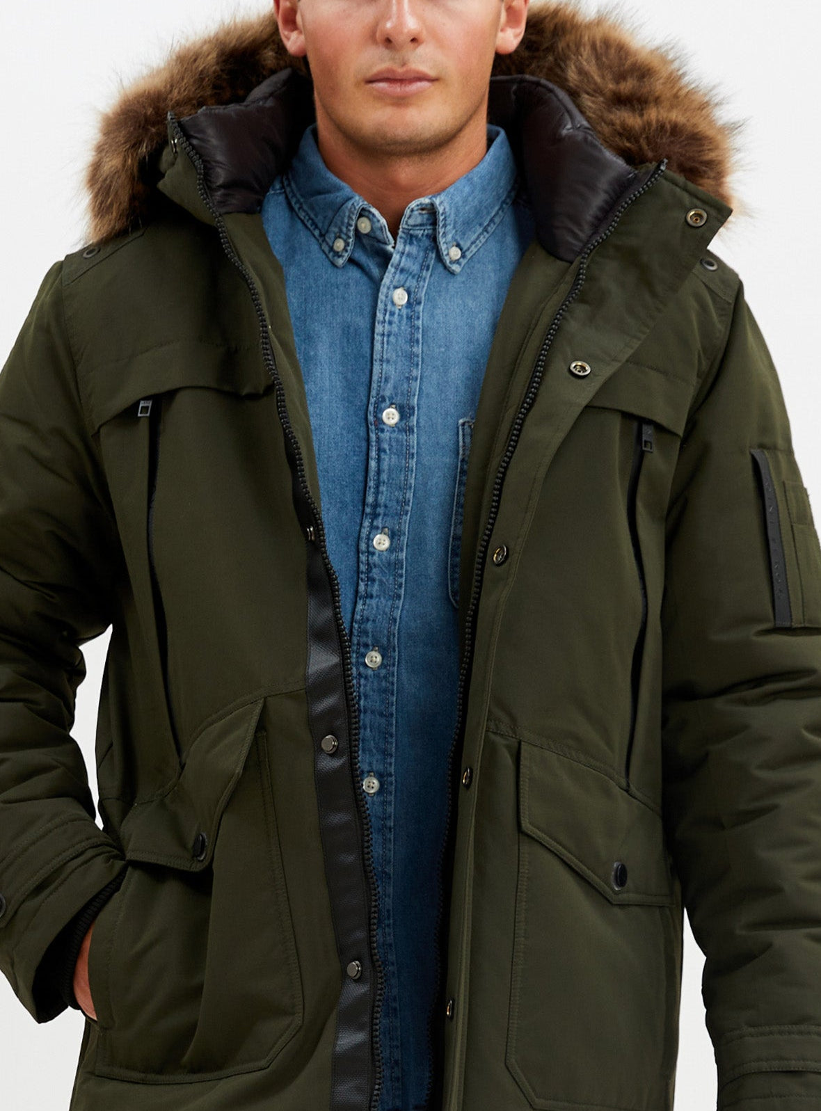 MARIANO | Parka mi longueur à capu