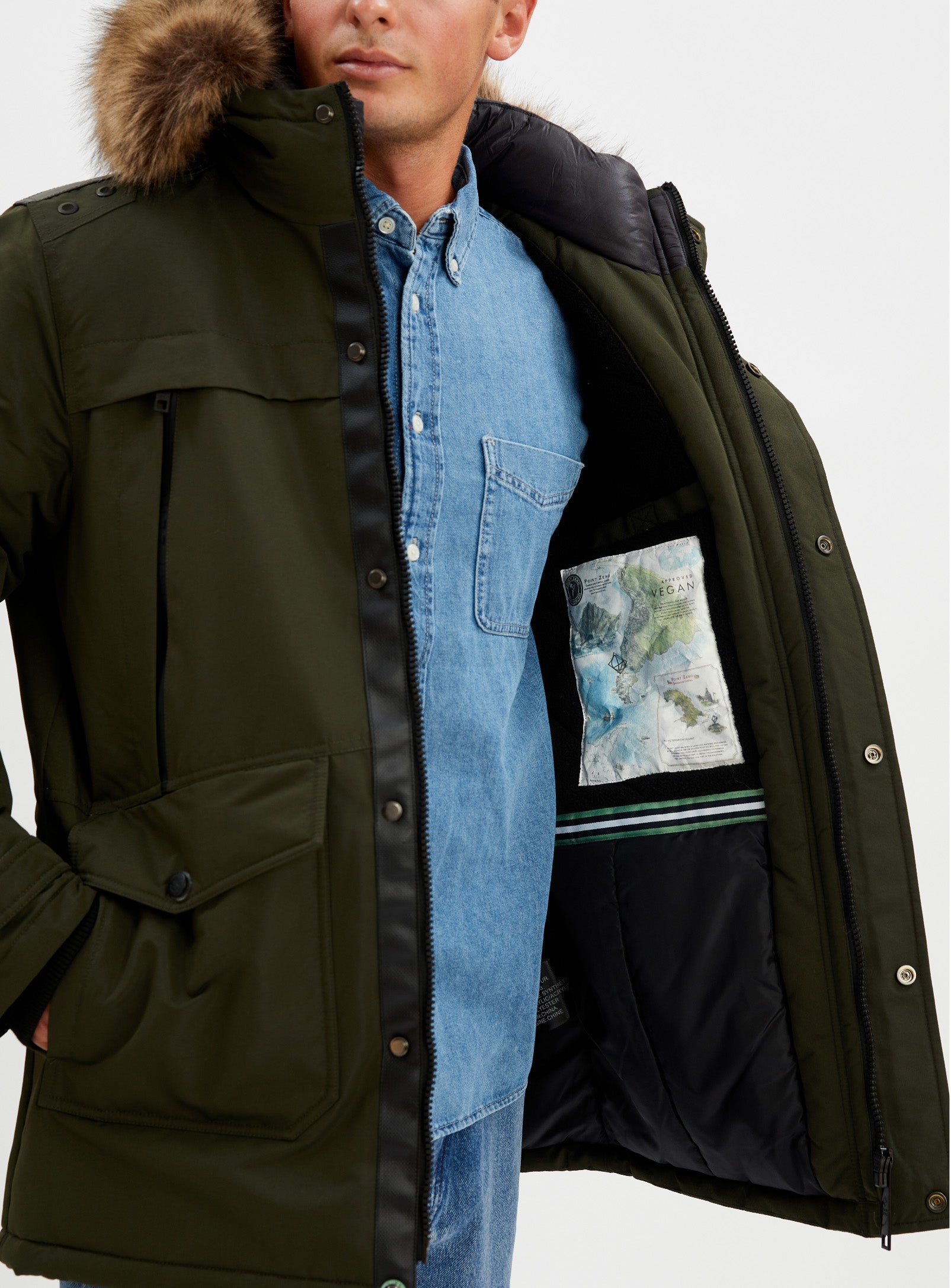 MARIANO | Parka mi longueur à capu