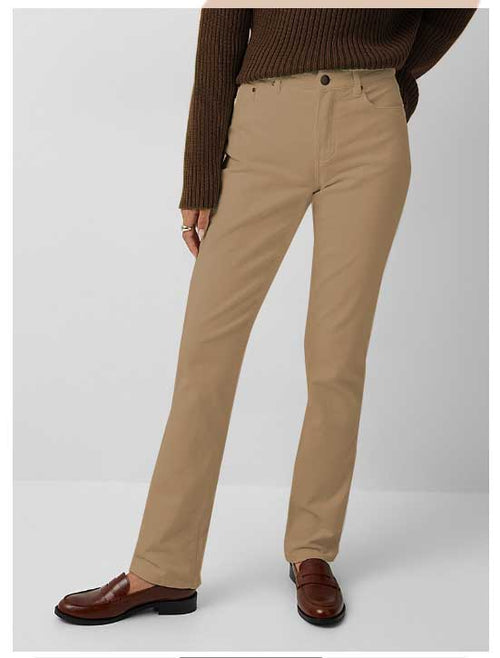 ALEA | Corduroy straight leg pant || ALEA | Pantalon jambe droite en corduroy