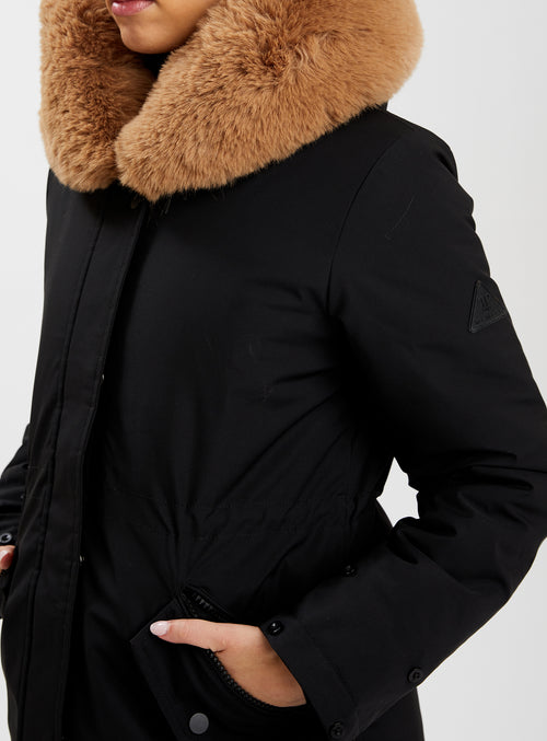 KATHERINE| Fur lined Parka ||KATHERINE| Parka doublé en fourrure